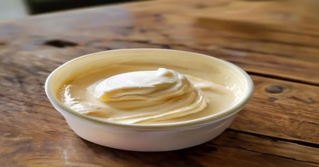 Noosa yoghurt tub with a spoonful of creamy honey yoghurt