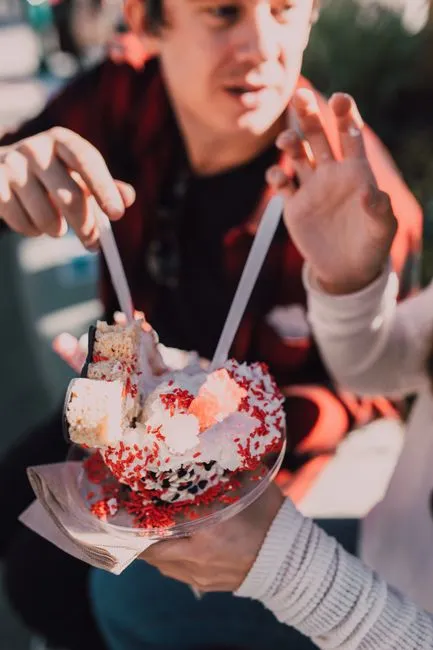 Oreo Blizzard cup with visible cookie pieces in soft serve